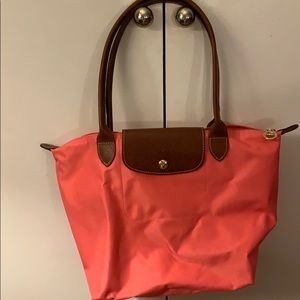 Pink Longchamp handbag